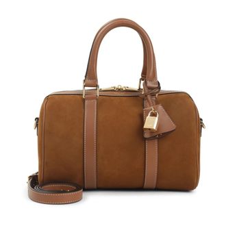 Celine Medium Boston Bag - Dames - Handtassen - Bruin - ONE Size - Leer - Tassen