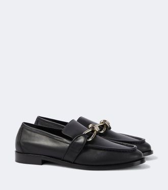 Bottega Veneta Astaire Knot leather loafers