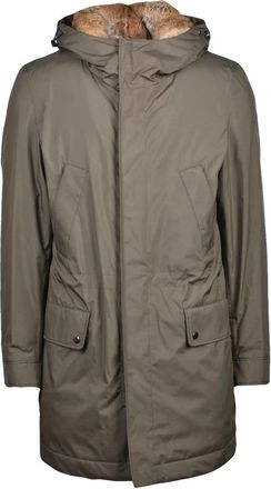 Paul & Shark Parka with Plush Fur Lining
