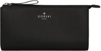 Gorski Leather Pouch in Black at Nordstrom