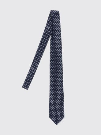 Brioni Pure Silk Tie with a Paisley and Abstract Pattern