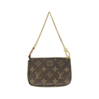 Louis Vuitton Pre-owned Mini Bags, female, Brown, Size: ONE SIZE Pre-owned Mini Pochette
