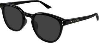 Gucci Grey Oval Mens Sunglasses GG2134SA 001 54