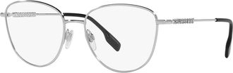 Burberry Virginia Demo Cat Eye Ladies Eyeglasses BE1376 1005 53