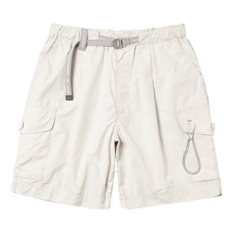 And Wander Casual Shorts, male, White, Size: L Cargo Shorts