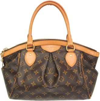 Louis Vuitton Tivoli Brown Canvas Handbag (Pre-Owned)