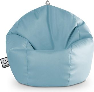 Happers Happers - Puff Pelota Polipiel Azul Cielo