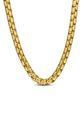 Delmar Box Link Chain Necklace in Gold at Nordstrom Rack