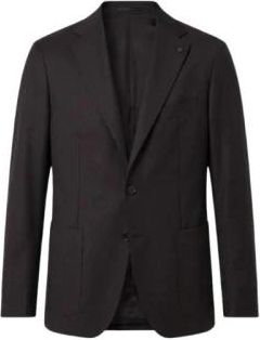 Tagliatore Enkelrijige Blazer - Heren - Blazers - Bruin - 2XL - Wol - Jassen