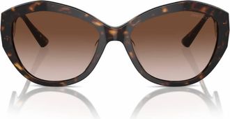 Jimmy Choo London Brown Gradient Butterfly Ladies Sunglasses JC5013U 500213 55