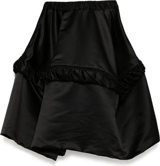 Comme Des Gar&ccedil;ons Gonna asimmetrica - Nero