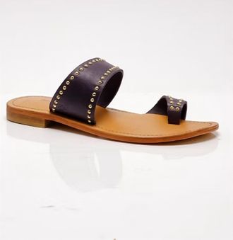 Free People Womens Amelie Tiny Stud Sandal In Black