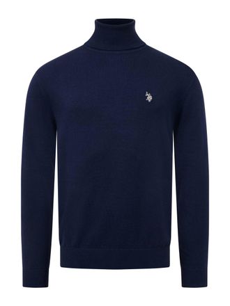 U.S.Polo Association heren coltrui - 100% katoen met geborduurd logo