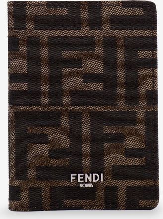 Fendi Portacarte in tessuto FF con logo frontale - FENDI - gender_Man