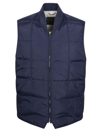 Fortela Vest1 Quilted Sleeveless Ribbed Collar Nylon Vest