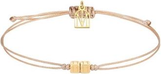 Mantra Thread of Divine Guidance 1111 bracelet in Yellow Gold at Nordstrom