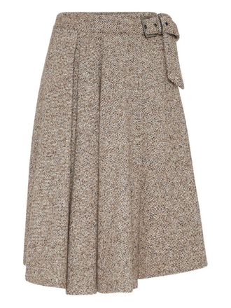 Brunello Cucinelli Wool Skirt