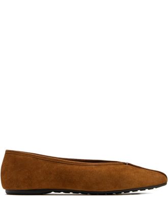Vince Suède ballerinas - Bruin