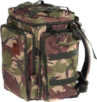Saber DPM Camo Compact Rucksack Multi Pocket Bag For Carp Fishing Hiking Camping
