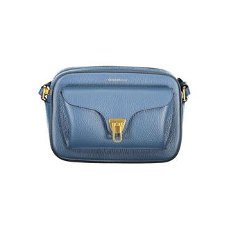 Coccinelle Blue Leather Womens Bag