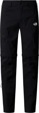 The North Face Fitness, Heren, Zwart, XL, Nylon, Exploration Convertible Regular Tapered Broeken