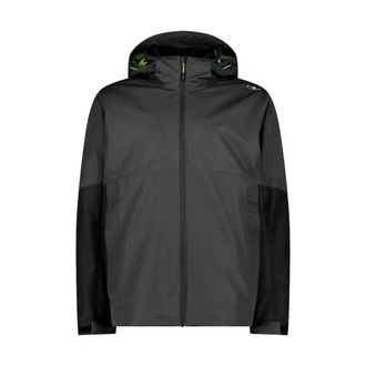 F.lli Campagnolo Cmp, Jassen, Heren, Grijs, 4Xl, Polyester, Grijze Waterdichte Jas