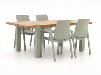 Hartman Hartman Flow/Almeria 200cm dining tuinset 5-delig