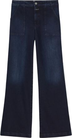 Closed Wijde jeans in hoogwaardig denim - Dames - Loose Fit Jeans - Blauw - W27 - Denim - Jeans