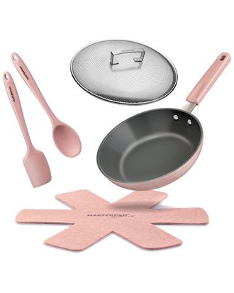 Masterpan Masterpan Ceramic Clay Nonstick 3Pc Cookware Set