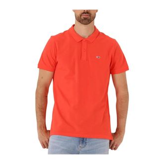 Tommy Jeans Heren, Tops, Oranje, Maat: S