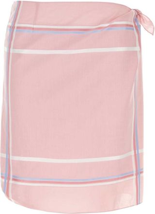 Prada Pink Cotton Skirt