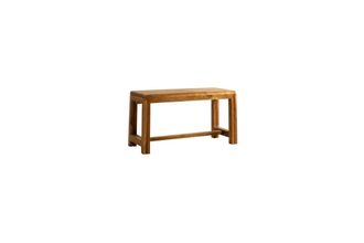 Chehoma Banco de madera marr&oacute;n