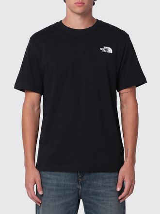 The North Face T-shirt a maniche corte in cotone con stampa logo grafica a contrasto
