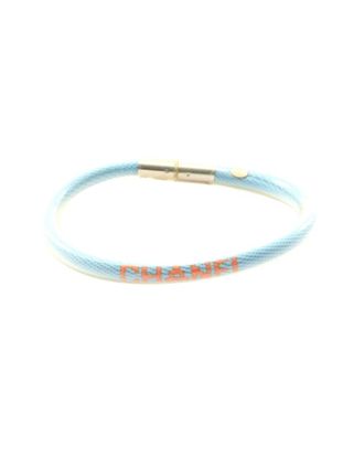 Chanel Logo Tube Bangle Bracelet (Authentic Pre-Loved)