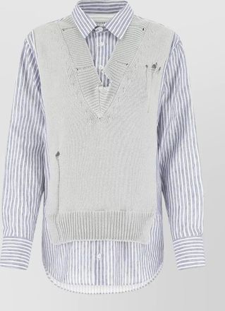 Maison Margiela embroidered shirt