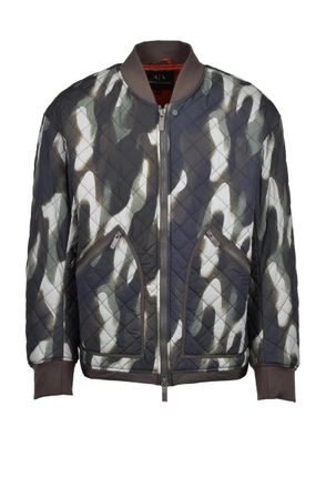 A|X Armani Exchange Bomber Jacket - Green