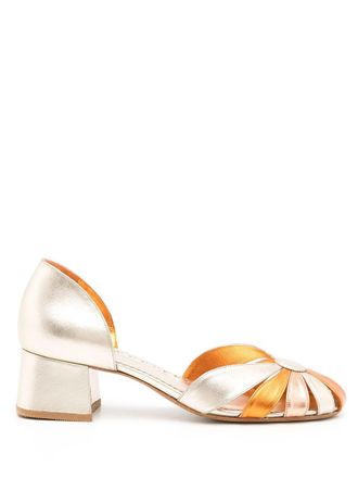 Sarah Chofakian Dorsey Marjorie pumps - Metallic