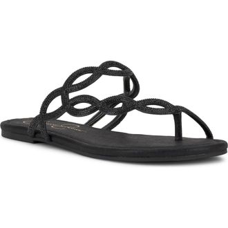 Jessica Simpson Aloni Slide Sandal in Black at Nordstrom, Size 9.5