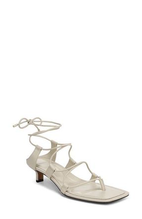 Vince Paulette Ankle Wrap Sandal in Moonlight at Nordstrom, Size 6.5