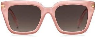 Marc Jacobs 52mm Gradient Square Sunglasses in Pink/Brown Gradient at Nordstrom Rack