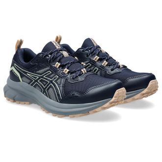 Asics Trailrunningschuh ASICS TRAIL SCOUT 3, Damen, Gr. 39,5, gr&uuml;n (midnight, whisper gr&uuml;n), Textil, Schuhe Trailrunningschuh