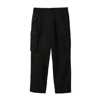 Burberry Straight Trousers, male, Black, M, Straight Trousers