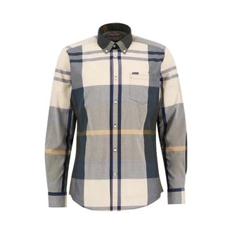 Barbour Harris Tailored Shirt - Heren - Casual Overhemden - Veelkleurig - M - Katoen - Overhemden