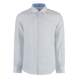 Bastoncino Casual Shirts - Heren - Casual Overhemden - Blauw - 2XL - Overhemden