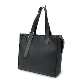 Loewe Black Leather Tote Bag (Pre-Owned)