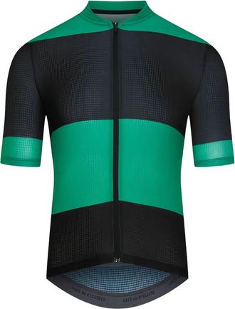 Cafe du Cycliste striped zip-up cycling vest - Black