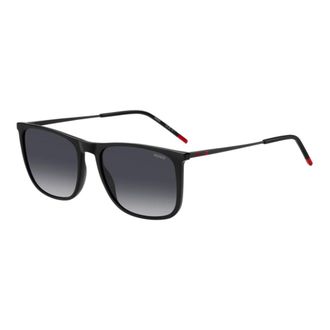 HUGO BOSS Sunglasses, male, Black, 57 MM, Black/Grey Shaded Sunglasses