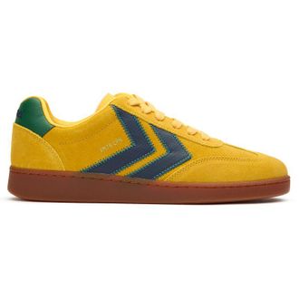 Hummel Mens Vm78 Cph Trainers - Yellow Suede - Size UK 9.5