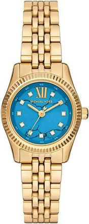 Michael Kors MK4813 Lexington Blauwe Wijzerplaat Dameshorloge