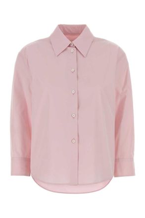 Jil Sander Pink Regular Solid Shirt
